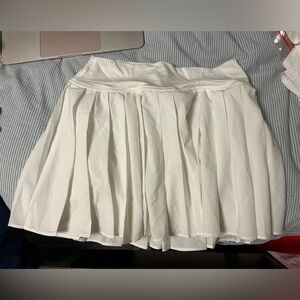 White Tennis Skirt